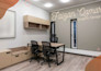 design a professional office mockup zoom virtual background